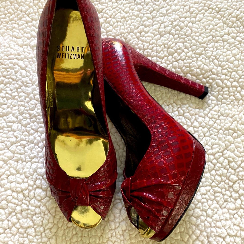 Stuart Weizmann red heels